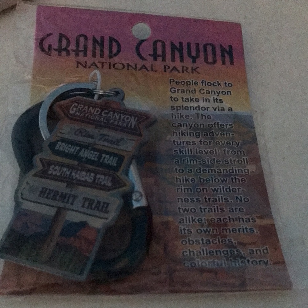 Grand canyon key chain